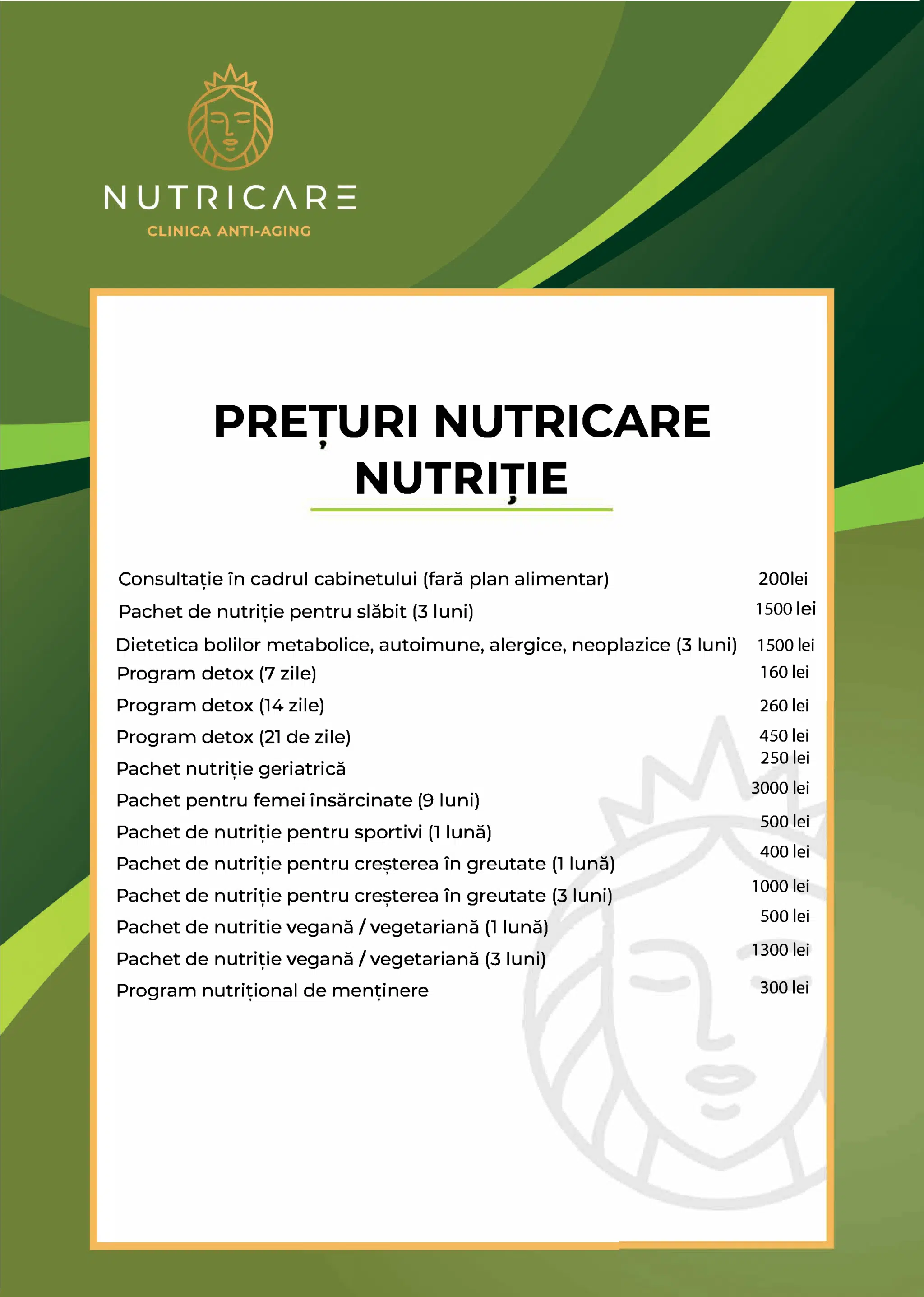 Preturi Nutricare Nutritie 2024 Optim